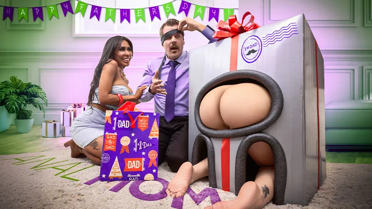 The Perfect Father's Day Gift? Just Wrap His Wife's and Stepdaughter's Butts - AnalMom
